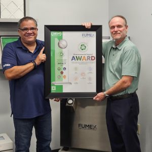 Image of Fumex's 2024 Environmental Impact Award